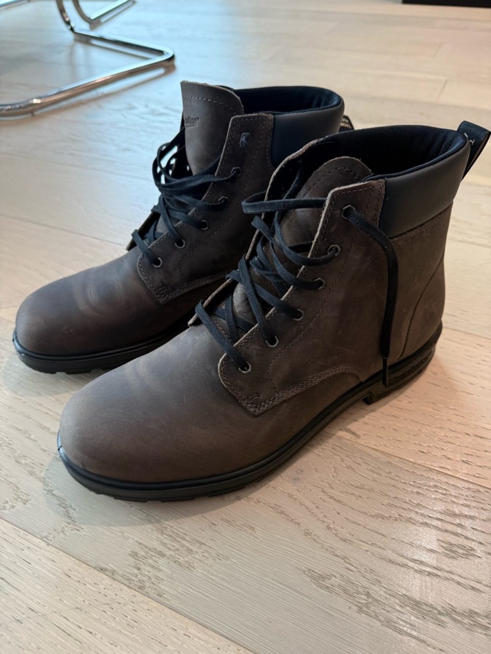 Blundstone Men's Brown/Clay Lace-Up Leather Boots
